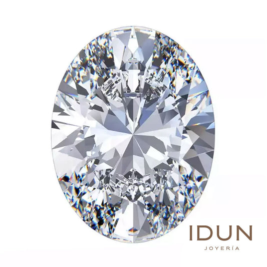 0.55 cts / IDUN / Oval / E / VS1 - Diamante Lab grown