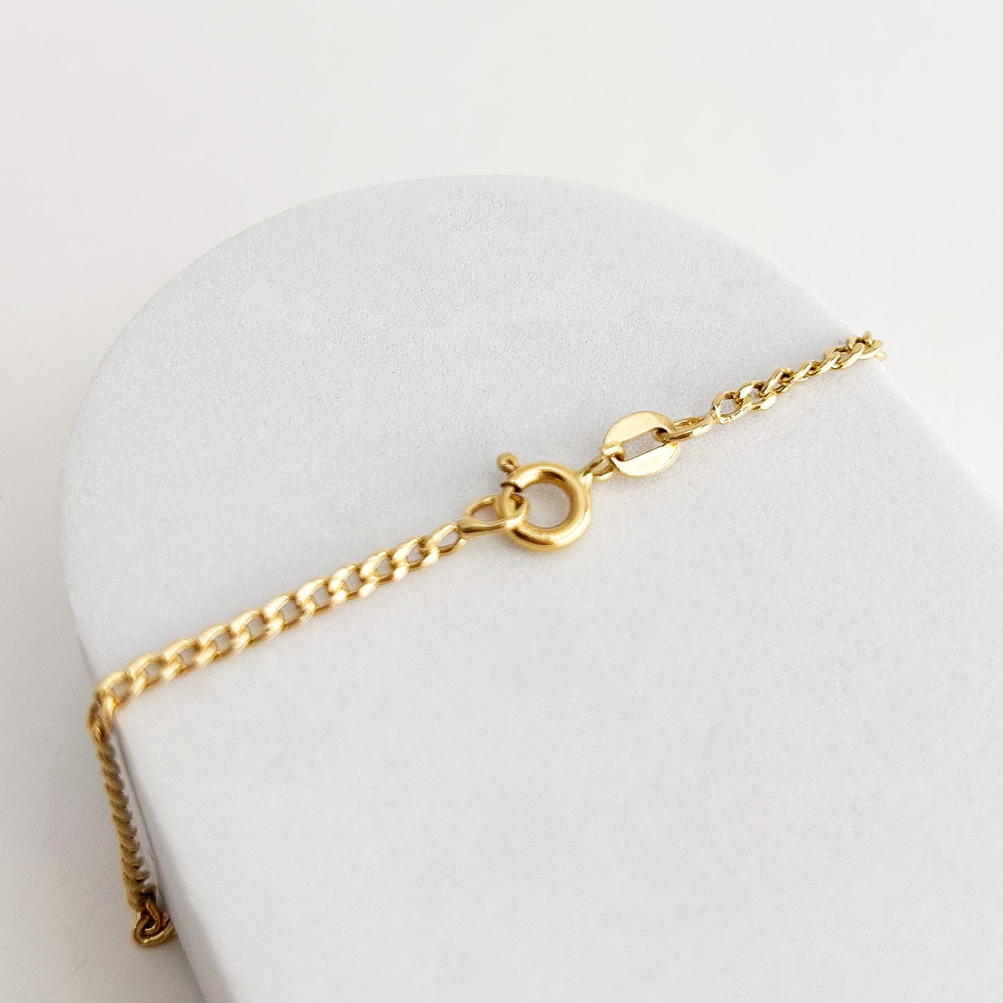 Pulsera pancer 2 mm Oro18k