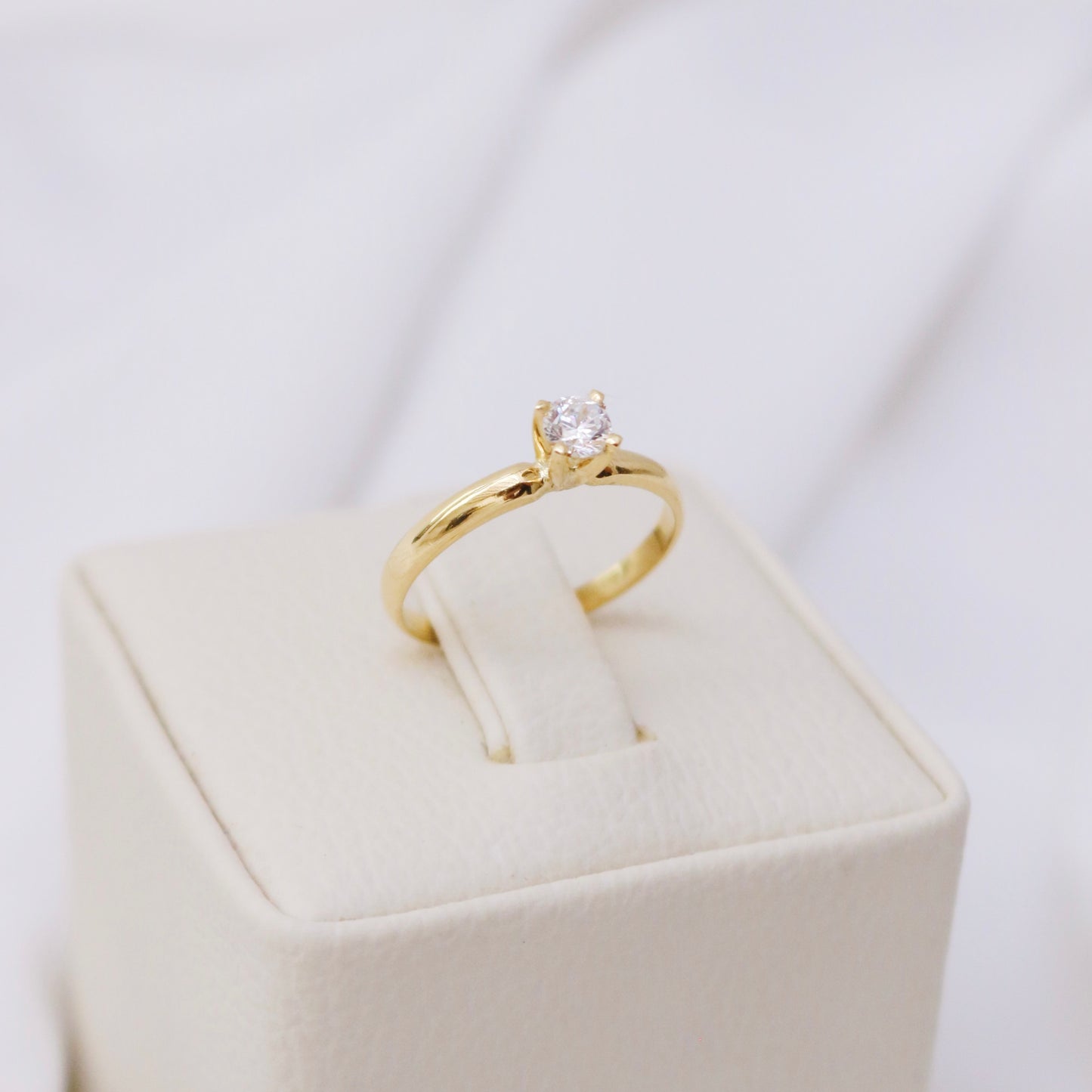 Anillo de Compromiso Oro18k - 8