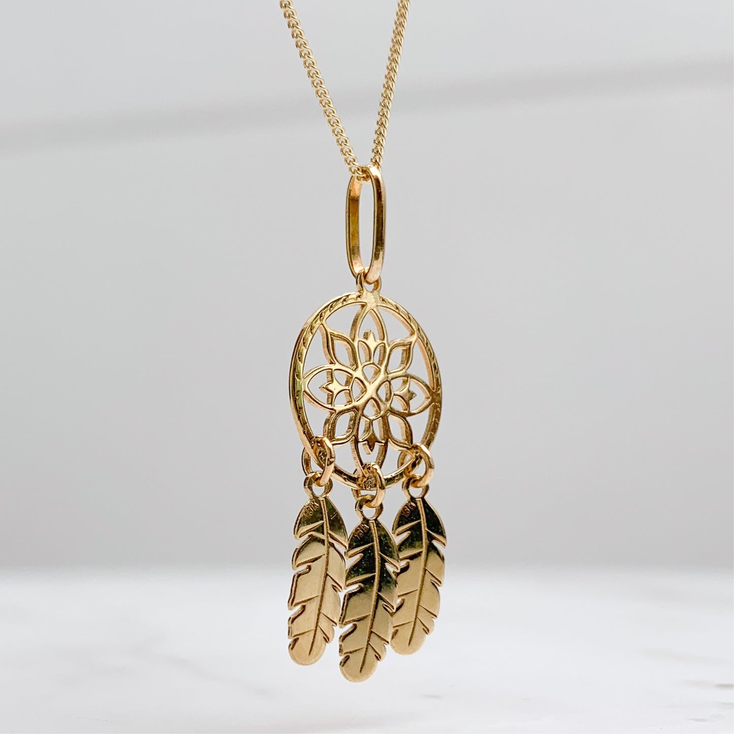 Dije Atrapasueños en Oro18k