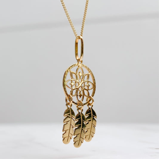 Dije Atrapasueños en Oro18k